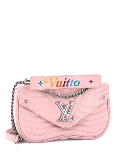 New Wave Chain Bag Quilted Leather MM crossbody bag by LOUIS VUITTON 