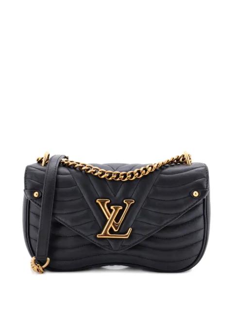 New Wave Chain Bag Quilted Leather MM crossbody bag by LOUIS VUITTON 