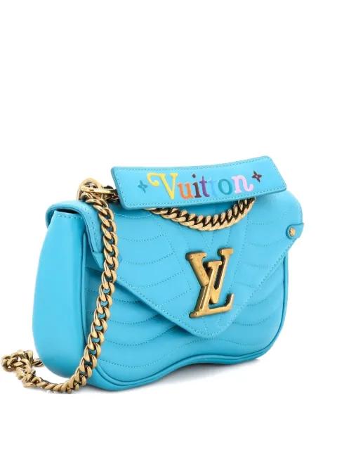 New Wave Chain Bag Quilted Leather MM crossbody bag by LOUIS VUITTON 