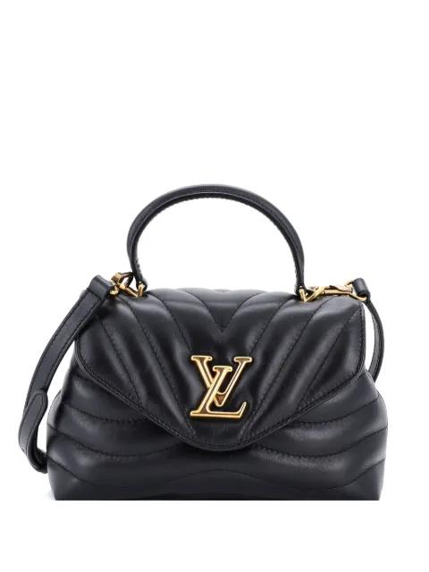 New Wave Hold Me Top Handle Bag Quilted Leather satchel by LOUIS VUITTON 