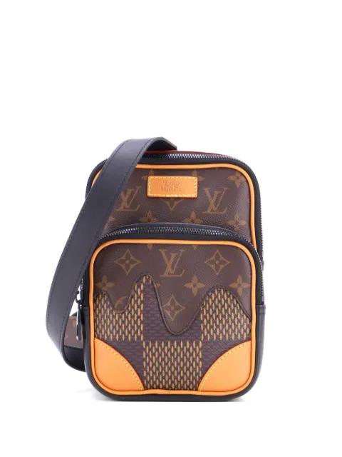 Nigo Amazone Sling Bag Limited Edition Giant Damier and Monogram Canvas crossbody bag by LOUIS VUITTON 