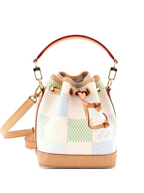 Noe NM Handbag Limited Edition Damierlicious Giant Nano bucket bag by LOUIS VUITTON 
