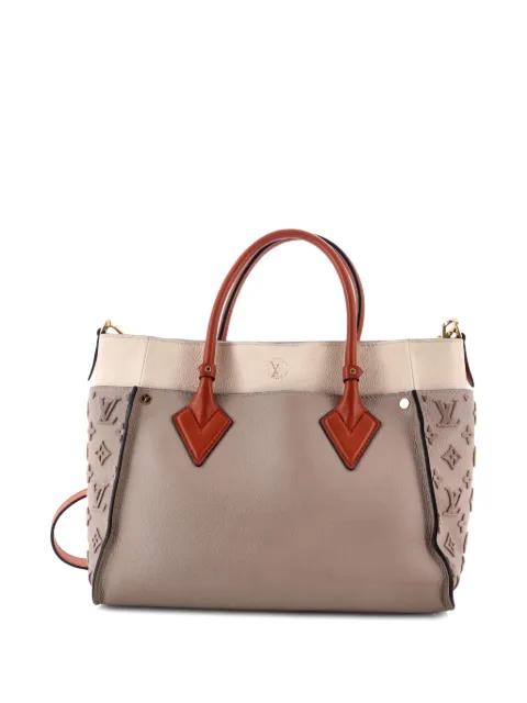 On My Side Monogram Tuffetage Leather MM tote bag by LOUIS VUITTON 