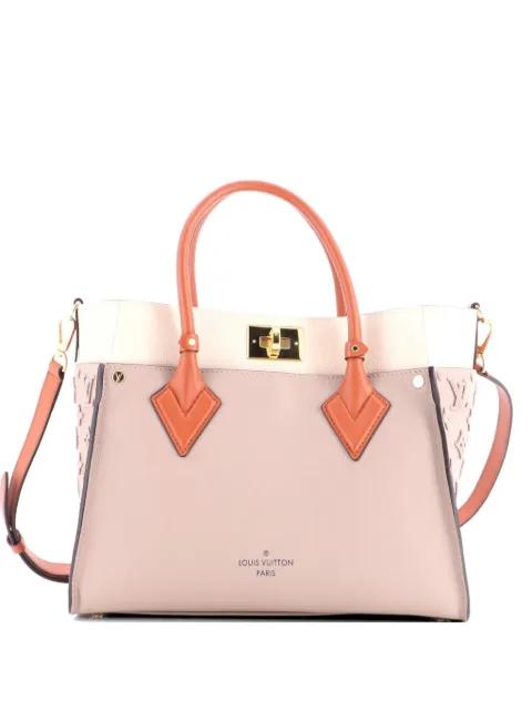 On My Side Monogram Tuffetage Leather MM tote bag by LOUIS VUITTON 