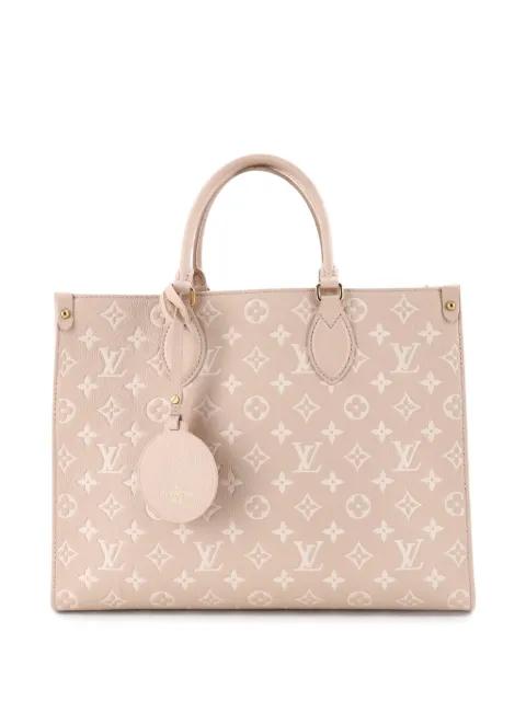 OnTheGo Spring in the City Monogram Empreinte Leather MM tote bag by LOUIS VUITTON 