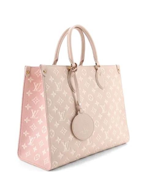 OnTheGo Spring in the City Monogram Empreinte Leather MM tote bag by LOUIS VUITTON 