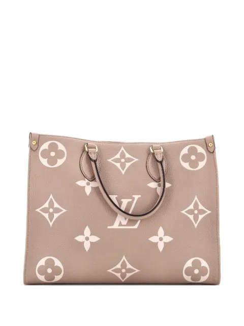 OnTheGo Tote Bicolor Monogram Empreinte Giant MM shoulder bag by LOUIS VUITTON 