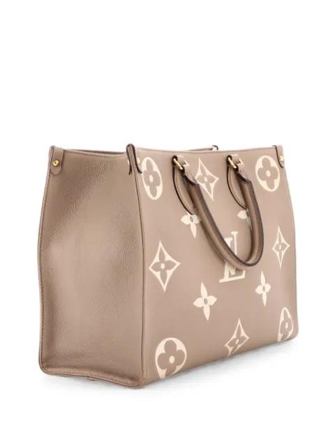OnTheGo Tote Bicolor Monogram Empreinte Giant MM shoulder bag by LOUIS VUITTON 