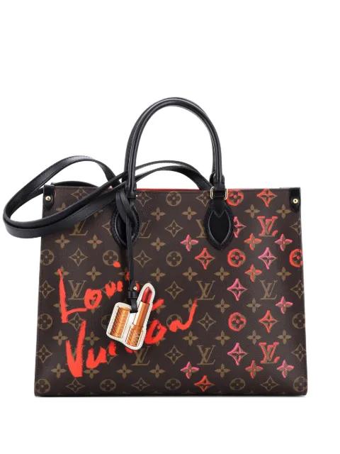 OnTheGo Tote Limited Edition Fall in Love Monogram Canvas MM shoulder bag by LOUIS VUITTON 