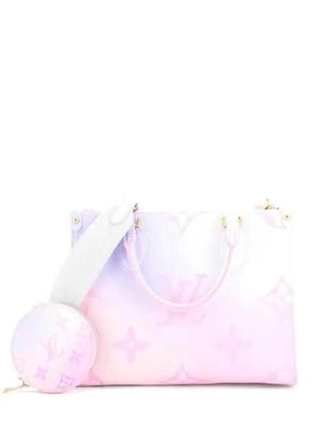OnTheGo Tote Spring in the City Monogram Giant Canvas PM shoulder bag by LOUIS VUITTON 