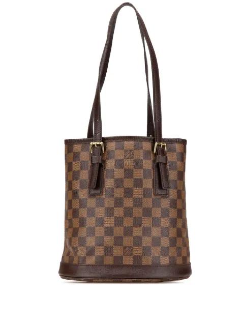 1998 Damier Ebene Marais bucket bag by LOUIS VUITTON PRE-OWNED