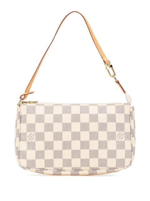 2010 Damier Azur Pochette Accessoires shoulder bag by LOUIS VUITTON PRE-OWNED