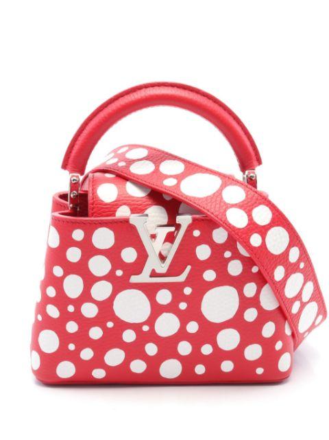 x Yayoi Kusama 2021 Capucines two-way handbag by LOUIS VUITTON PRE-OWNED x Yayoi Kusama 2021 Capucines two-way handbag by LOUIS VUITTON PRE-OWNED