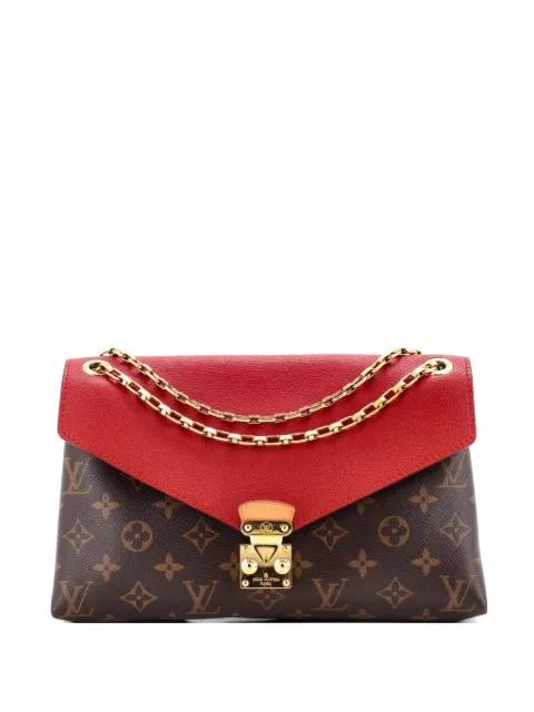 Pallas Chain Monogram Canvas and Calfskin shoulder bag by LOUIS VUITTON 
