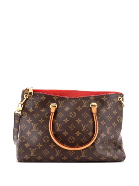 Pallas Tote Monogram Canvas with Leather shoulder bag by LOUIS VUITTON 