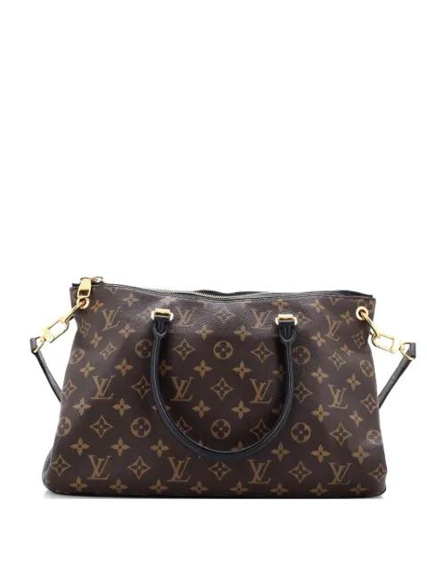 Pallas Tote Monogram Canvas with Leather shoulder bag by LOUIS VUITTON 