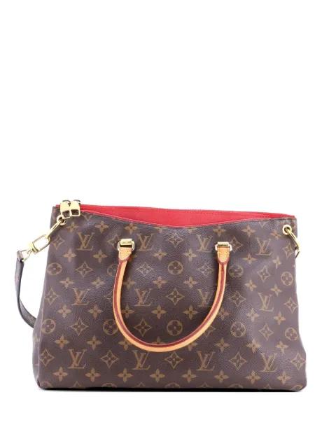 Pallas Tote Monogram Canvas with Leather shoulder bag by LOUIS VUITTON 