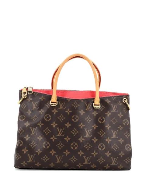 Pallas Tote Monogram Canvas with Leather shoulder bag by LOUIS VUITTON 