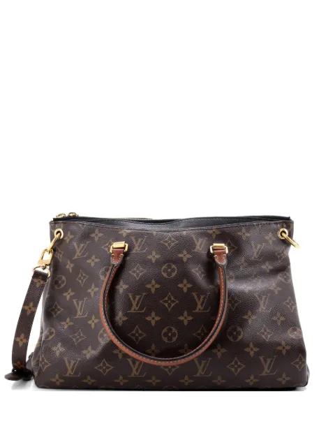 Pallas Tote Monogram Canvas with Leather shoulder bag by LOUIS VUITTON 