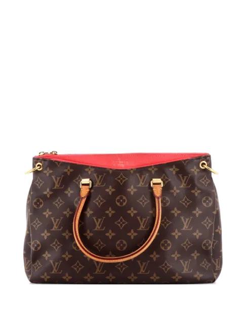 Pallas Tote Monogram Canvas with Leather shoulder bag by LOUIS VUITTON 