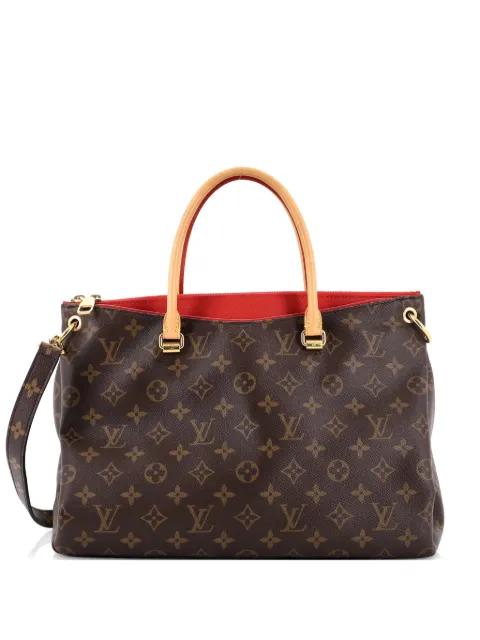 Pallas Tote Monogram Canvas with Leather shoulder bag by LOUIS VUITTON 