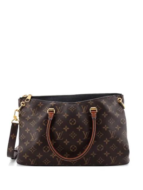Pallas Tote Monogram Canvas with Leather shoulder bag by LOUIS VUITTON 
