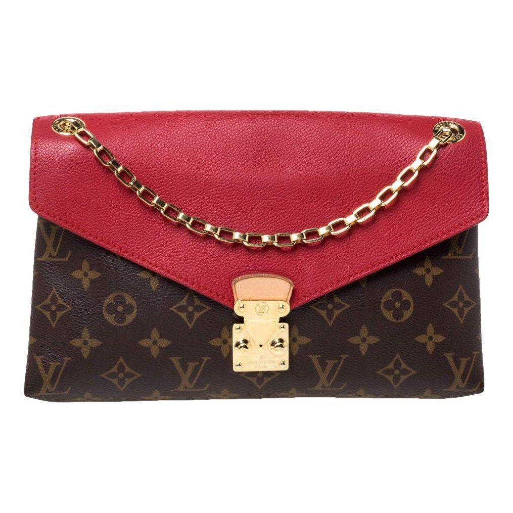 Pallas leather handbag by LOUIS VUITTON