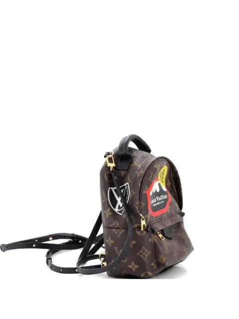Palm Springs Limited Edition World Tour Monogram Canvas Mini backpack by LOUIS VUITTON 