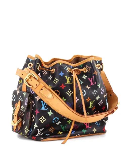 Petit Noe Handbag Monogram Multicolor bucket bag by LOUIS VUITTON 