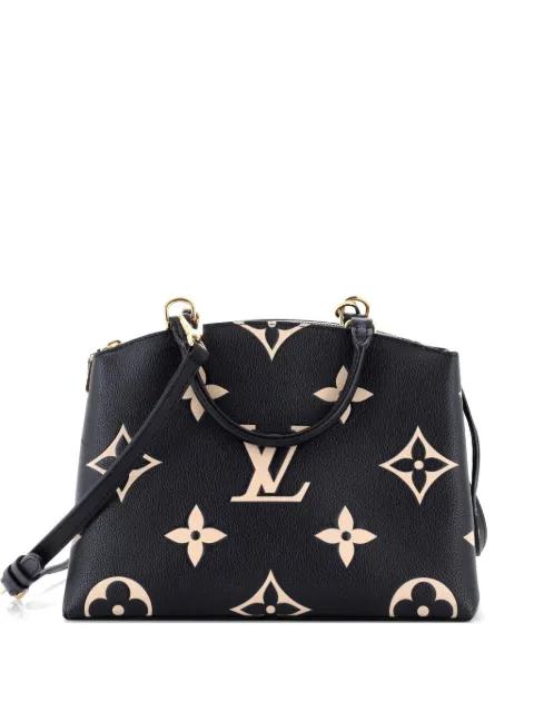 Petit Palais Handbag Bicolor Monogram Empreinte Giant satchel by LOUIS VUITTON 