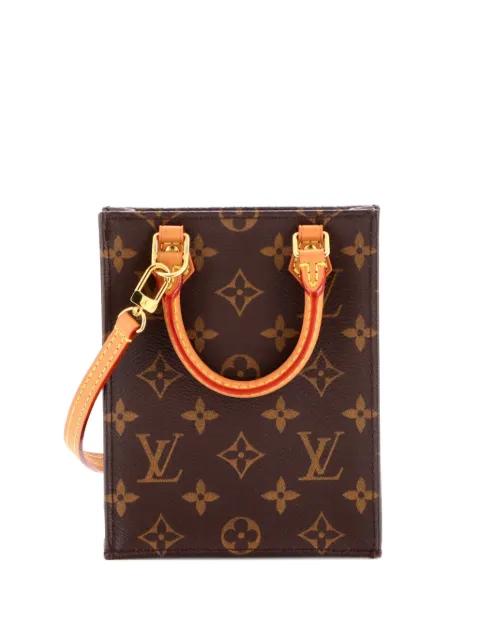 Petit Sac Plat Bag Monogram Canvas crossbody bag by LOUIS VUITTON 