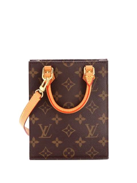 Petit Sac Plat Bag Monogram Canvas crossbody bag by LOUIS VUITTON 