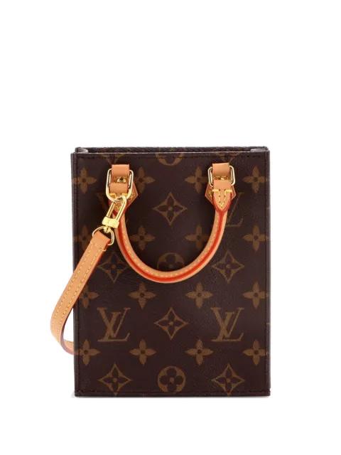 Petit Sac Plat Bag Monogram Canvas crossbody bag by LOUIS VUITTON 