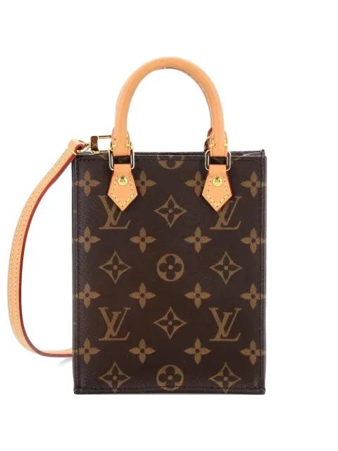 Petit Sac Plat Bag Monogram Canvas crossbody bag by LOUIS VUITTON 