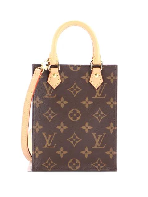 Petit Sac Plat Bag Monogram Canvas crossbody bag by LOUIS VUITTON 