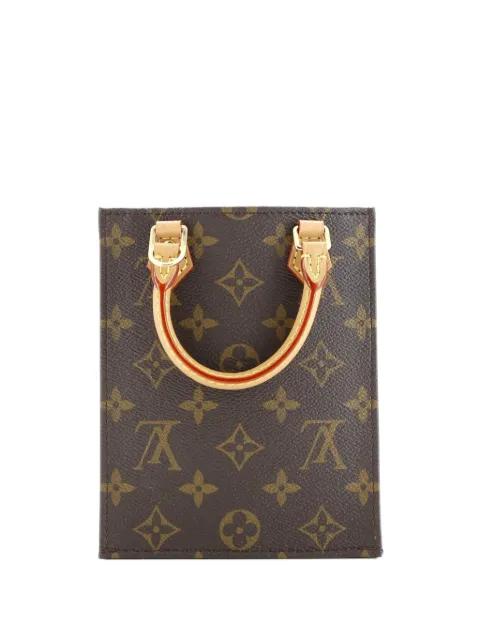 Petit Sac Plat Bag Monogram Canvas crossbody bag by LOUIS VUITTON 