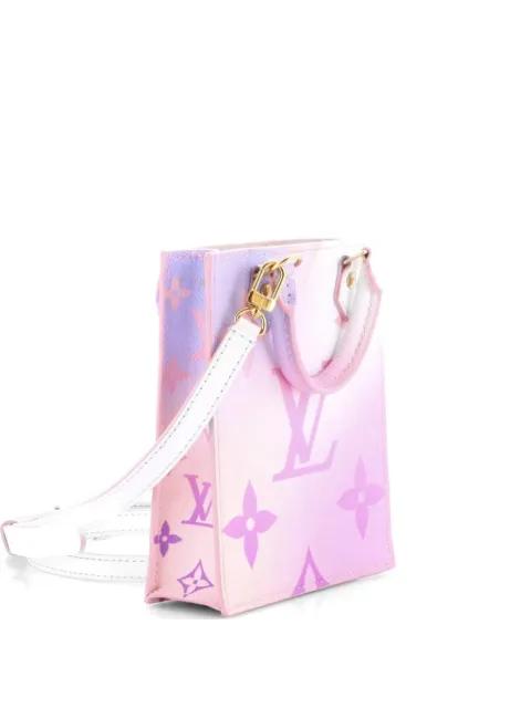 Petit Sac Plat Bag Spring in the City Monogram Giant Canvas crossbody bag by LOUIS VUITTON 