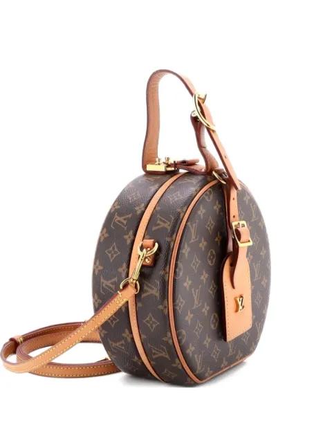 Petite Boite Chapeau Bag Monogram Canvas crossbody bag by LOUIS VUITTON 