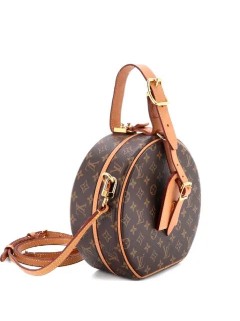 Petite Boite Chapeau Bag Monogram Canvas crossbody bag by LOUIS VUITTON 