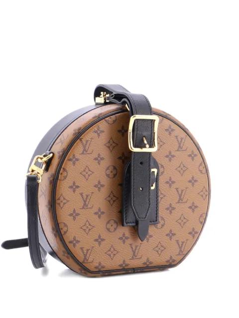 Petite Boite Chapeau Bag Reverse Monogram Canvas shoulder bag by LOUIS VUITTON 