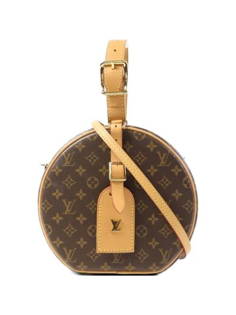 Petite Boite Chapeau Monogram canvas crossbody bag by LOUIS VUITTON 