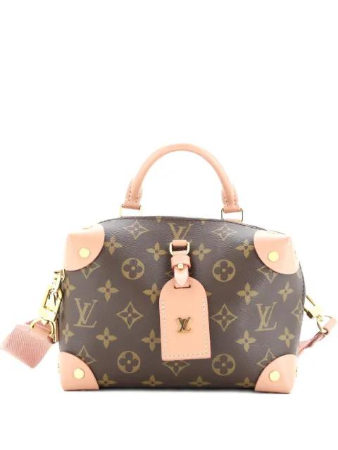 Petite Malle Souple Handbag Monogram Canvas shoulder bag by LOUIS VUITTON 