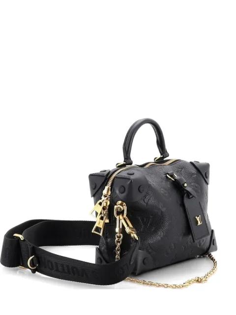 Petite Malle Souple Handbag Monogram Empreinte Leather shoulder bag by LOUIS VUITTON 