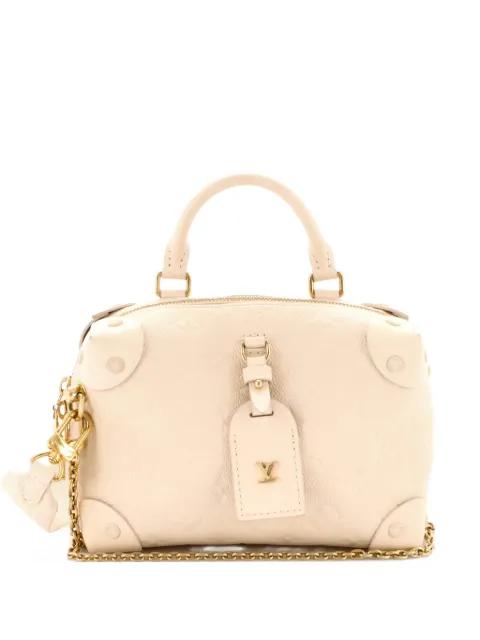 Petite Malle Souple Handbag Monogram Empreinte Leather shoulder bag by LOUIS VUITTON 