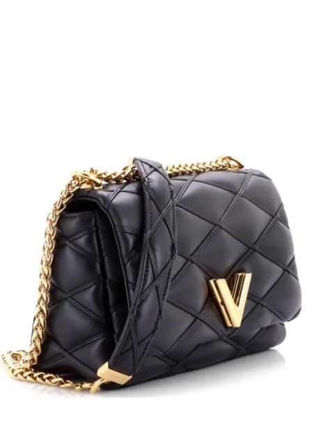 Pico GO-14 Handbag Malletage Leather MM shoulder bag by LOUIS VUITTON 
