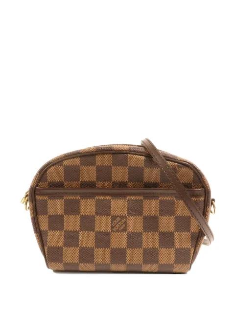 Pochette Ipanema Damier Ebene canvas clutch bag by LOUIS VUITTON 