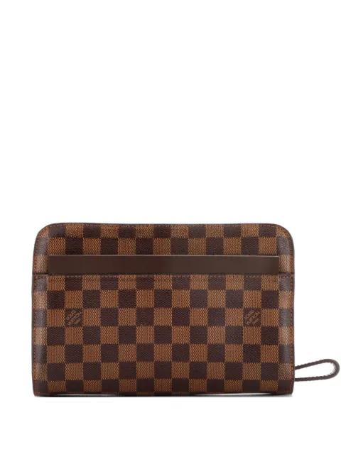 Pochette Saint Louis Damier clutch bag by LOUIS VUITTON 