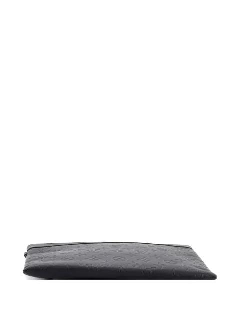 Pochette To-Go Monogram Shadow Leather clutch bag by LOUIS VUITTON 