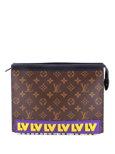 Pochette Voyage Limited Edition LV Rubber Monogram Canvas MM clutch bag by LOUIS VUITTON 