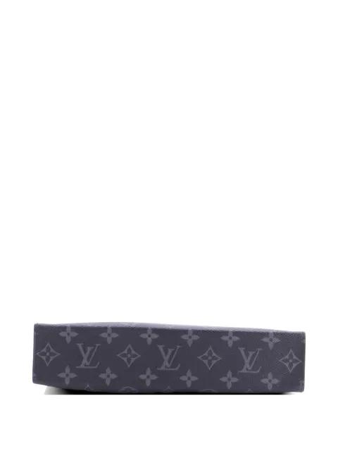 Pochette Voyage Monogram Eclipse Canvas MM clutch bag by LOUIS VUITTON 